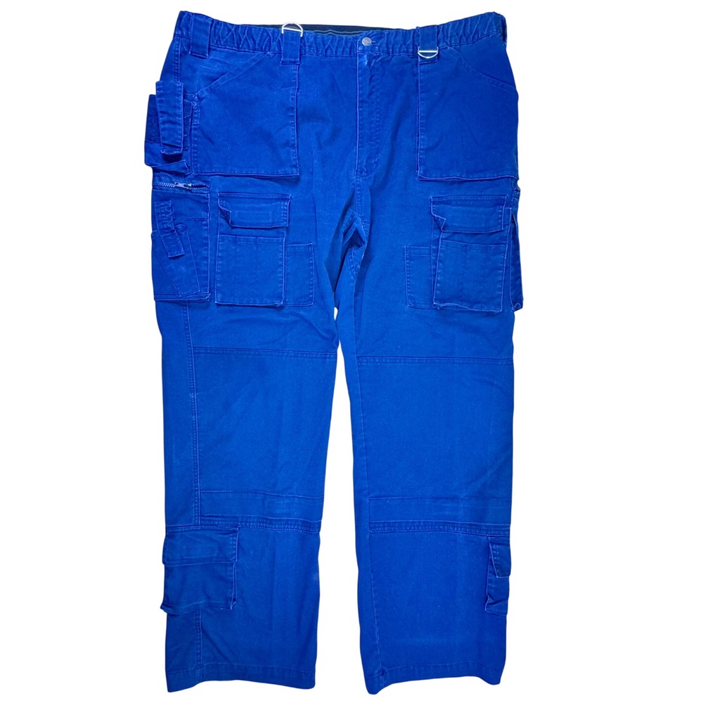 KALT Gear Blue Utility Cargo Pants Size 48x32 Heavy Duty Workwear‎